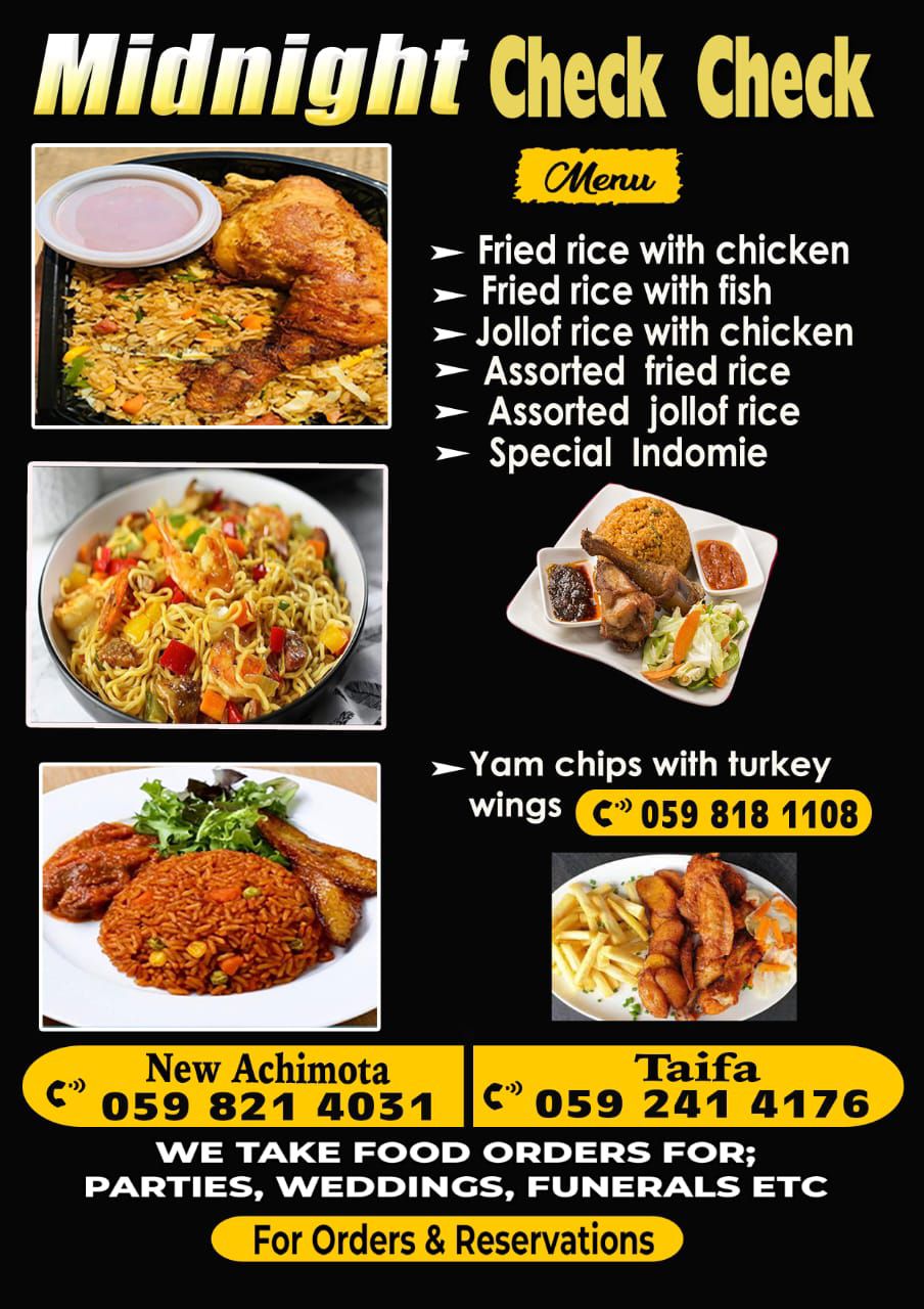 Fried/Jollof Rice with 2pcs Chicken