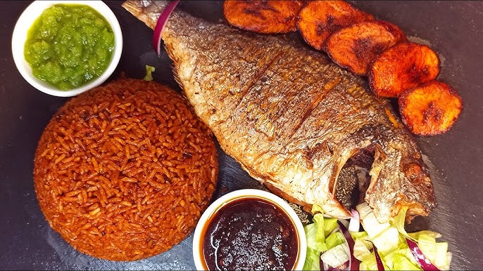 JOLOF AND FRIED FISH